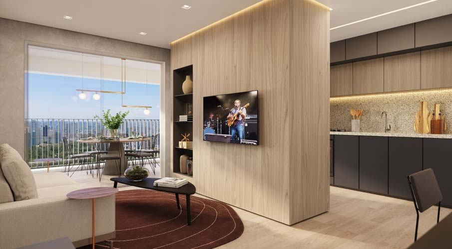 Studio à venda em São Paulo, Butantã, com 1 quarto, 25,25m² - Renaldo Moura