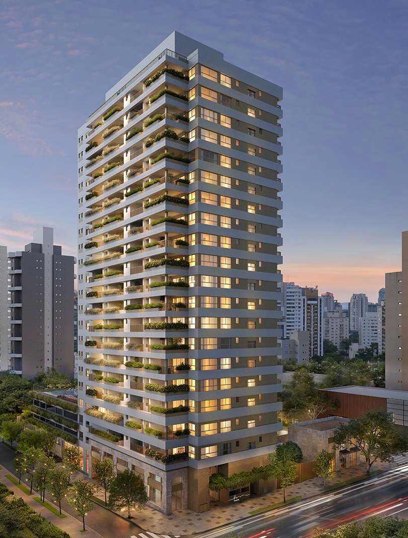 Apartamento à venda em São Paulo, Moema, com 3 quartos, 123,42m² - Renaldo Moura
