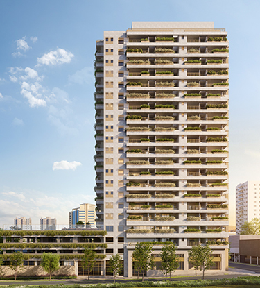 Studio à venda em São Paulo, Moema, com 1 quarto, 27,96m² - Renaldo Moura