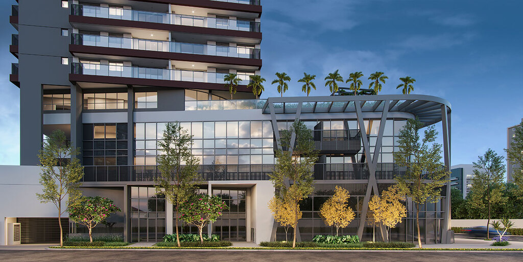 Studio à venda em São Paulo, Brooklin Novo, com 1 quarto, 24,46m² - Renaldo Moura