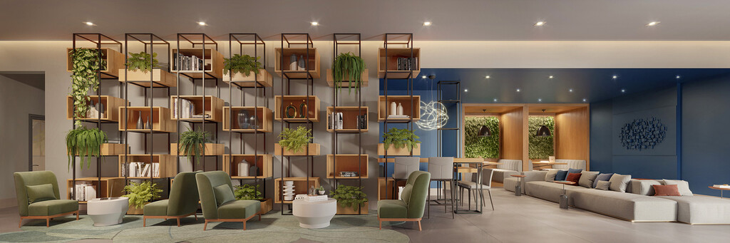 Apartamento Garden à venda em São Paulo, Moema, com 1 quarto, 64m² - Meu Apartamento