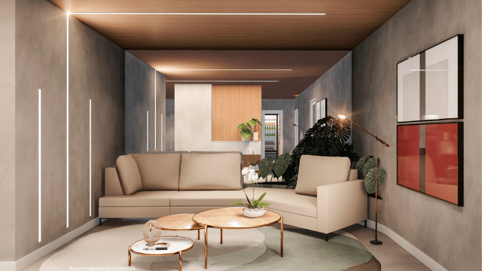 Apartamento Garden à venda em São Paulo, Tatuapé, com 1 quarto, 27,33m² - Renaldo Moura