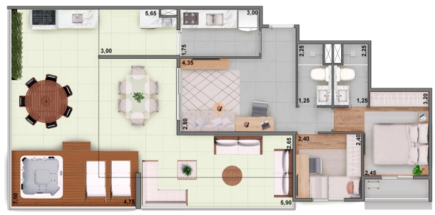 Apartamento, 2 quartos, 47 m² - Foto 17