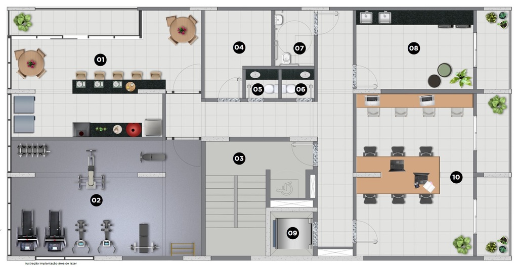 Apartamento, 1 quarto, 34 m² - Foto 8