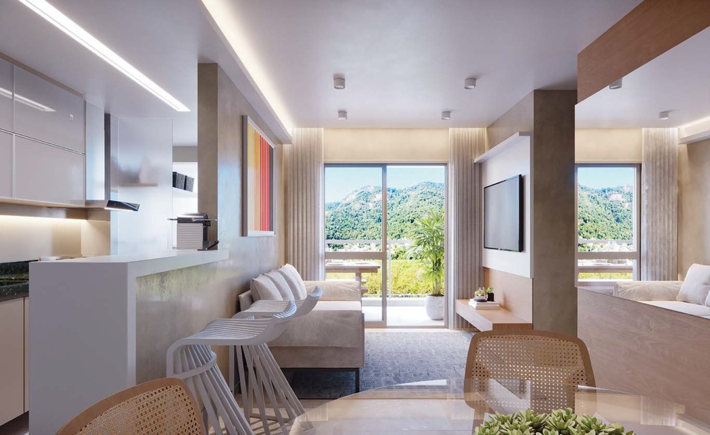 Apartamento à venda em Rio de Janeiro, Recreio dos Bandeirantes, com 2 quartos, 62.33m² - Prestige Prime