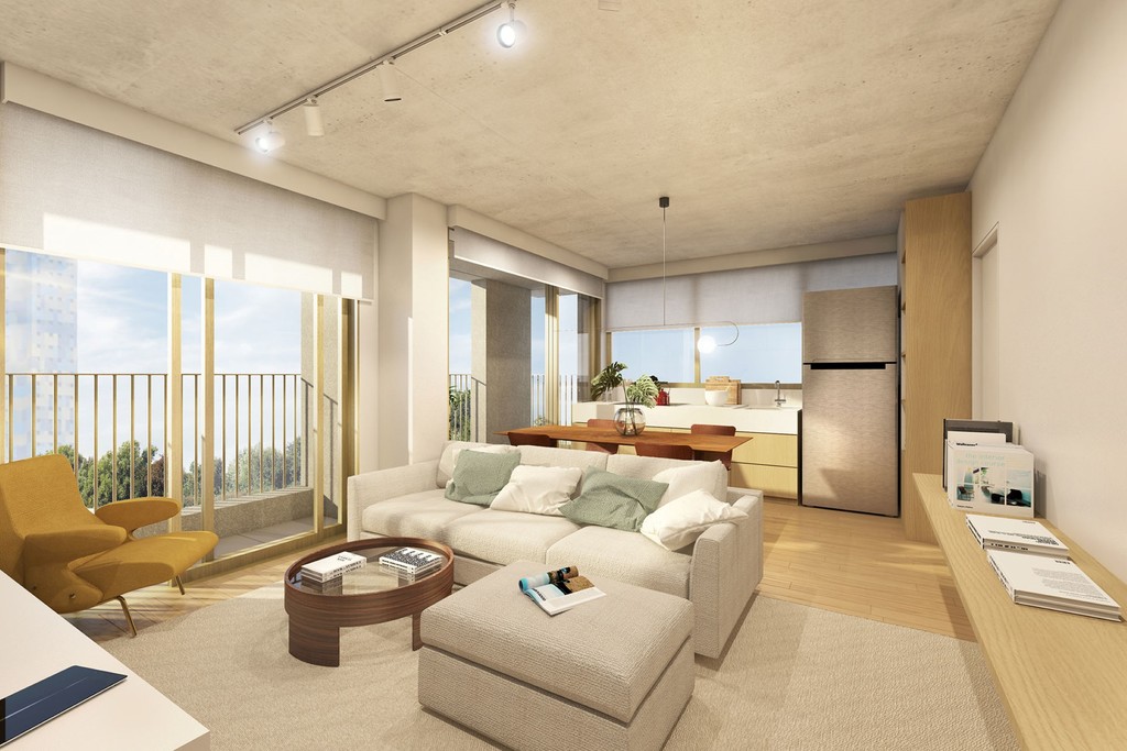 Studio à venda em São Paulo, Cerqueira César, com 1 quarto, 30,7m² - Renaldo Moura