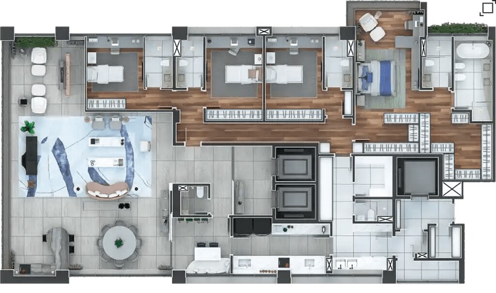 Apartamento, 4 quartos, 422 m² - Foto 26