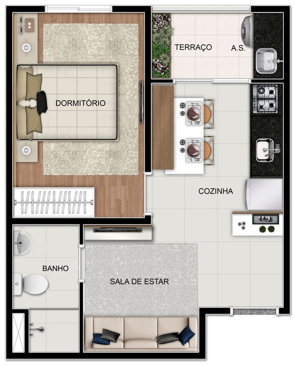APARTAMENTO RESIDENCIAL em São Paulo - SP, Sacomã