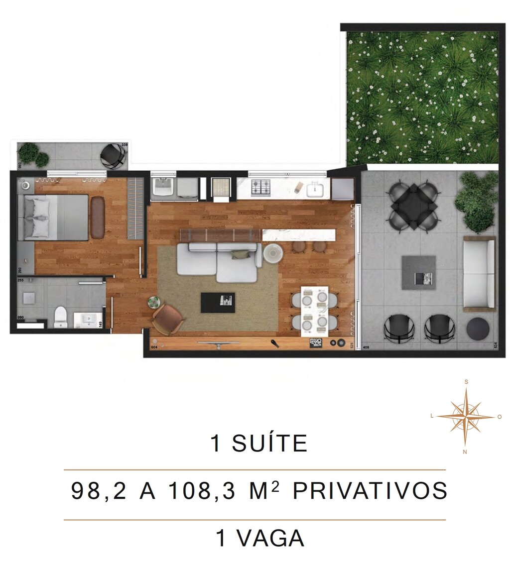 Apartamento, 1 quarto, 98 m² - Foto 15