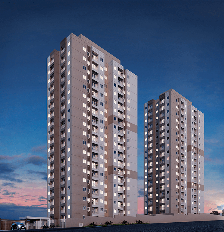 Apartamento à venda em São Paulo, Vila Moraes, com 2 quartos, 37,19m² - Chaves Imob