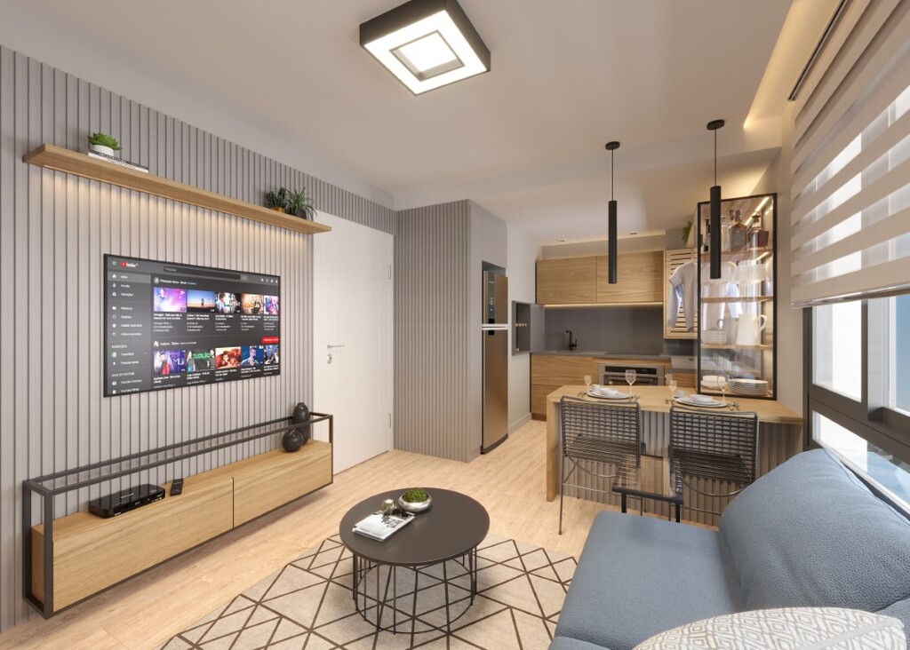 Apartamento à venda em Porto Alegre, Bom Fim, com 1 quarto, 34,99m² - Geniale Imóveis