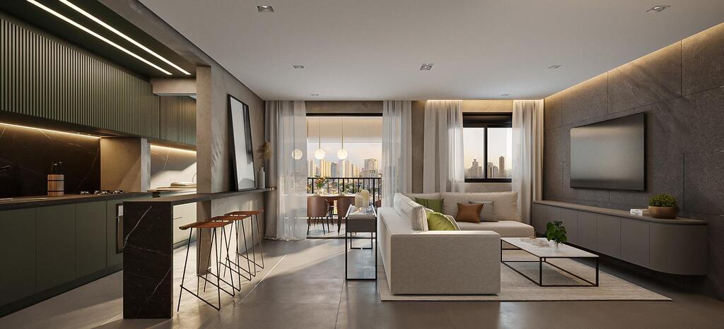 Apartamento à venda em São Paulo, Alto da Lapa, com 3 quartos, 122,37m² - Renaldo Moura