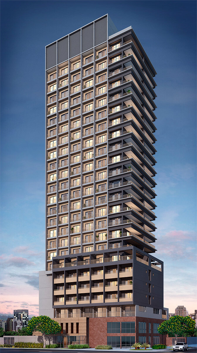 Studio à venda em São Paulo, Itaim Bibi, com 1 quarto, 24,21m² - Carreyra Imobiliaria