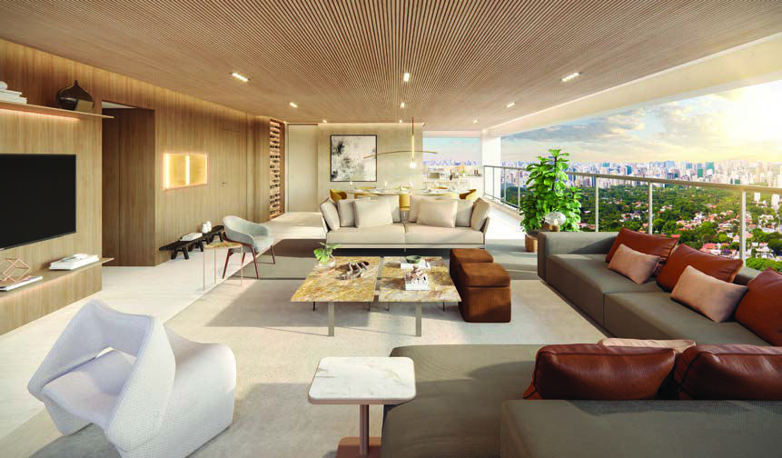 Cobertura à venda em São Paulo, Jardim América, com 4 quartos, 276,64m² - Renaldo Moura