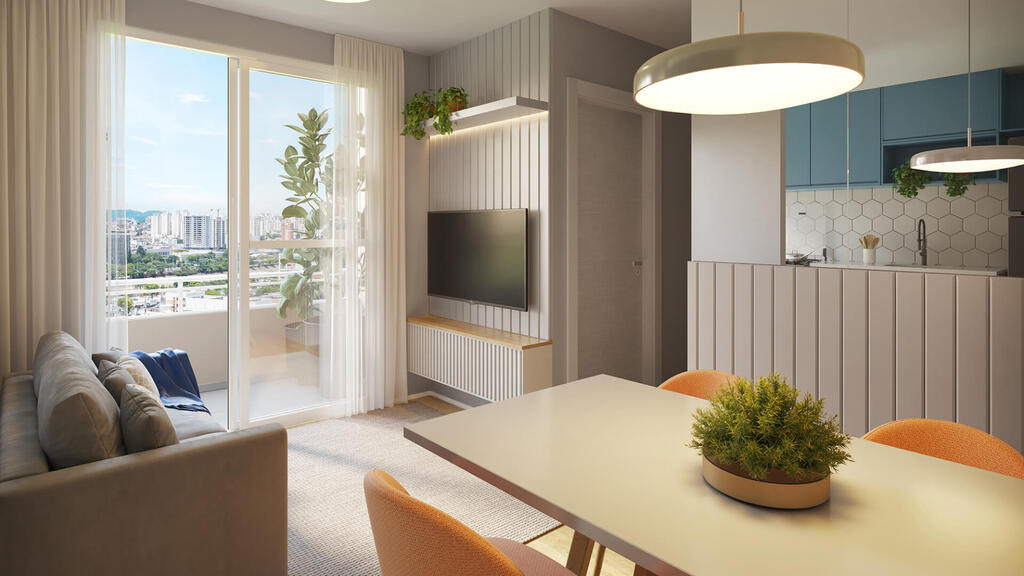 Apartamento à venda em São Paulo, Barra Funda, com 1 quarto, 43,08m² - Renaldo Moura