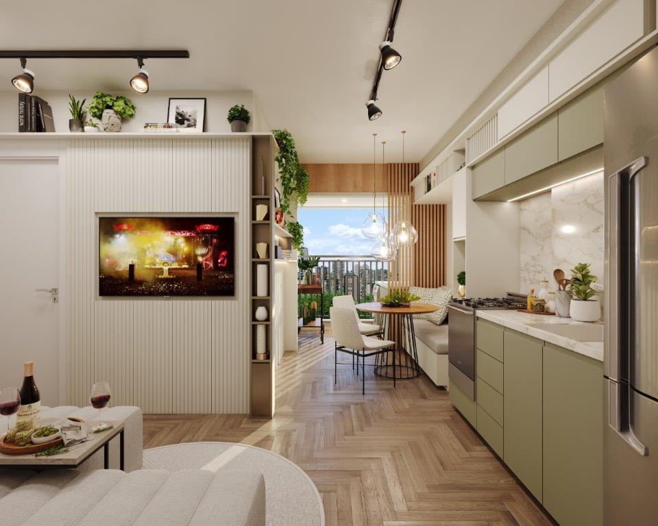 Apartamento à venda em São Paulo, Lapa, com 2 quartos, 41,42m² - Imóveis Magamar