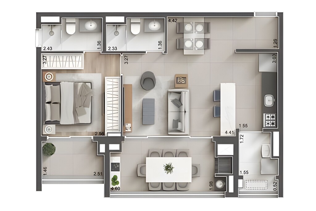 Apartamento, 1 quarto, 26 m² - Foto 17