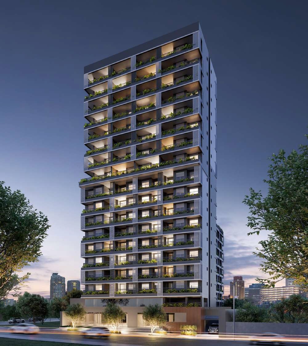 Studio à venda em São Paulo, Moema, com 1 quarto, 36,06m² - Carreyra Imobiliaria