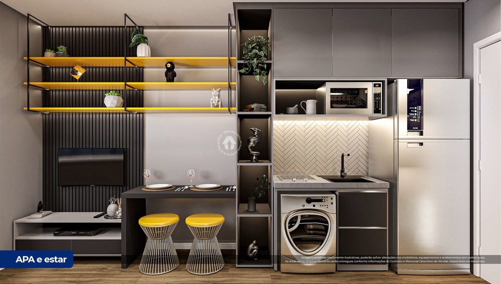 Cobertura à venda em São Paulo, Cupecê, com 1 quarto, 84,83m² - Chaves Imob