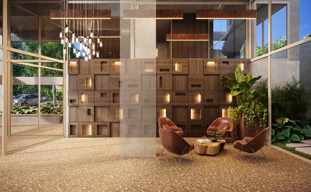 Apartamento Garden à venda em São Paulo, Ibirapuera, com 1 quarto, 108,3m² - Renaldo Moura