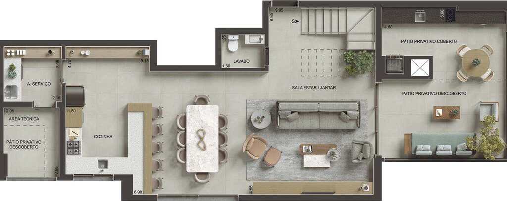 Cobertura à venda com 3 quartos, 118m² - Foto 29