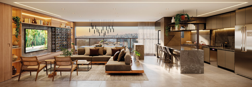 Apartamento Garden à venda em São Paulo, Ibirapuera, com 4 quartos, 153,29m² - Renaldo Moura