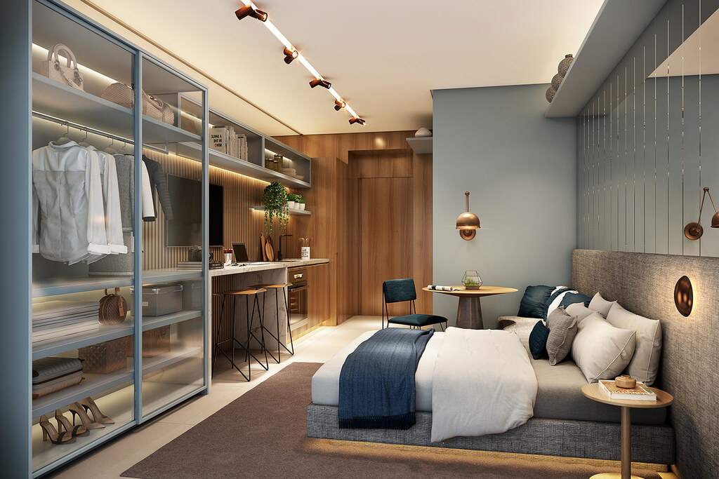 Studio à venda em São Paulo, Itaim Bibi, com 1 quarto, 24,21m² - Carreyra Imobiliaria