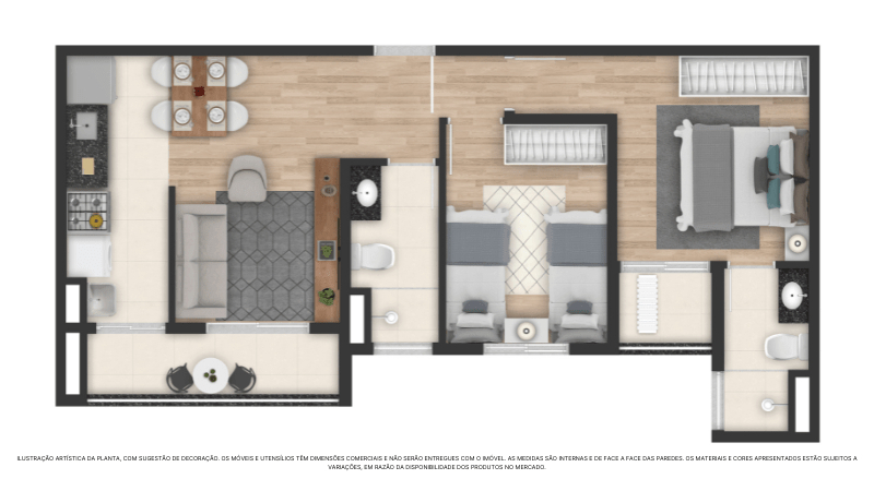 Apartamento, 2 quartos, 51 m² - Foto 32