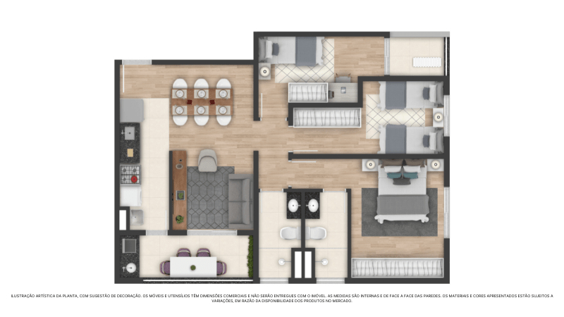 Apartamento, 2 quartos, 51 m² - Foto 35