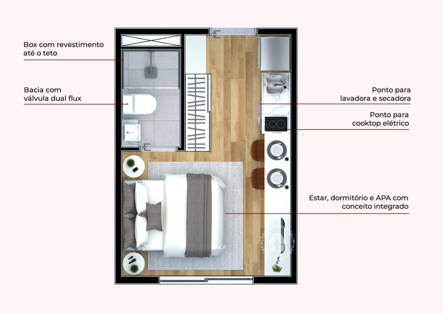 Cobertura à venda com 1 quarto, 57m² - Foto 29