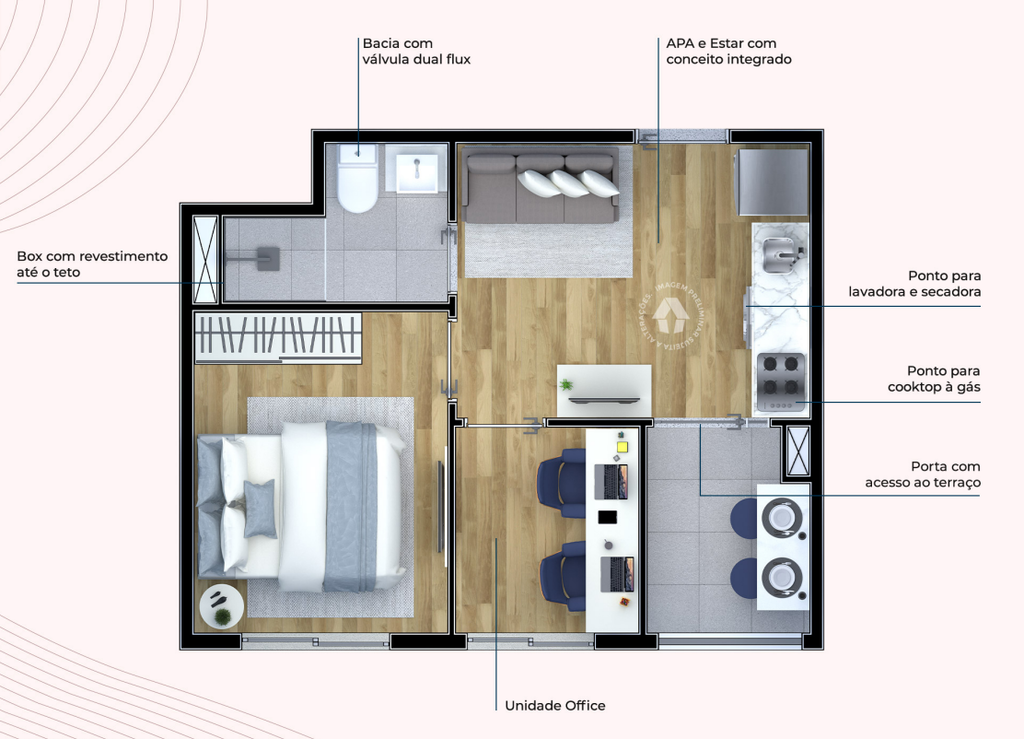 Cobertura à venda com 1 quarto, 57m² - Foto 30