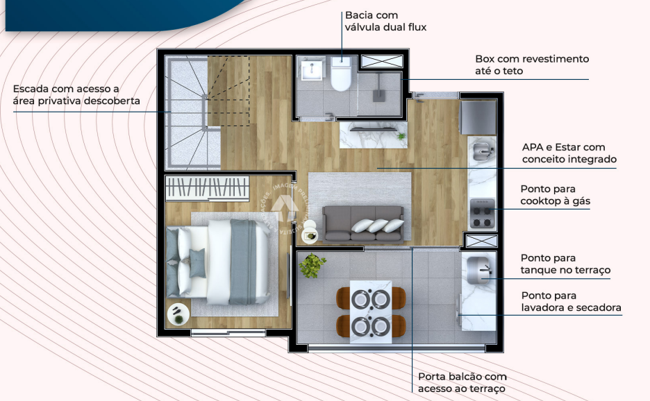 Cobertura à venda com 1 quarto, 57m² - Foto 32