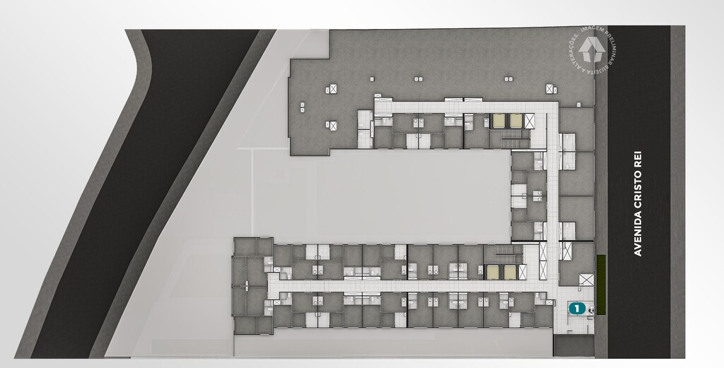 Apartamento, 1 quarto, 16 m² - Foto 37