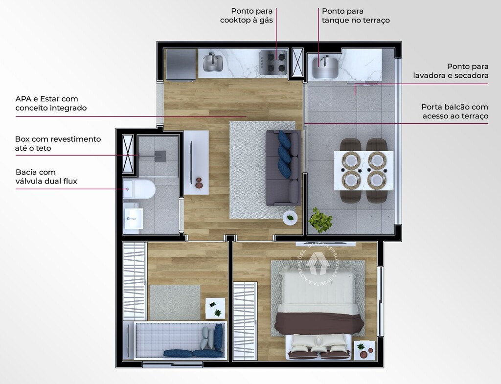 Apartamento, 1 quarto, 16 m² - Foto 40