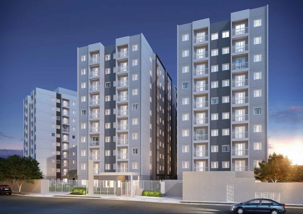 Apartamento à venda em São Paulo, Vila Gea, com 2 quartos, 37,18m² - Chaves Imob