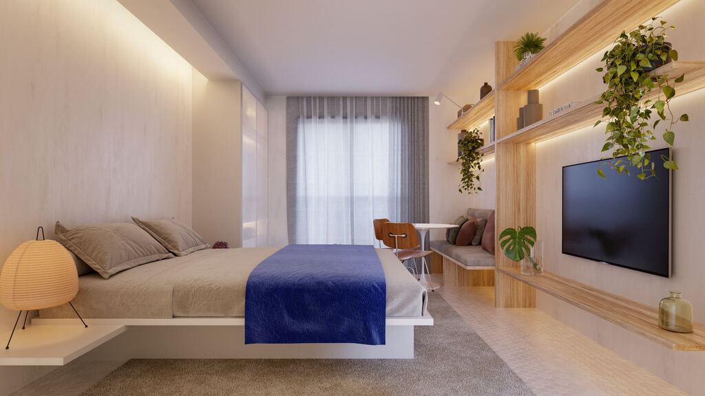 Studio à venda em São Paulo, Vila Buarque, com 1 quarto, 24m² - Renaldo Moura