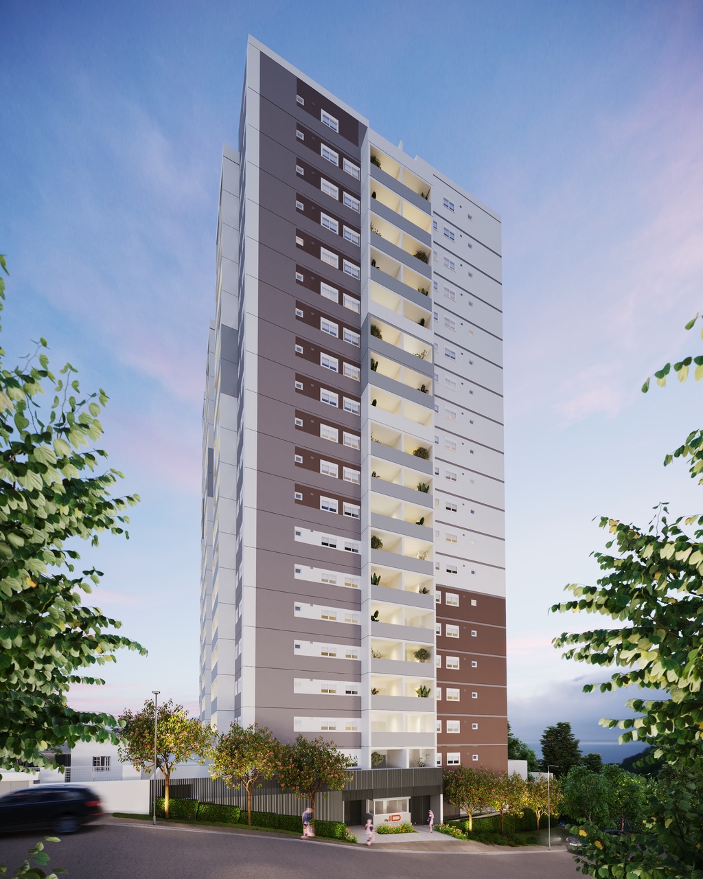 Apartamento Garden à venda em São Paulo, Vila Guilhermina, com 1 quarto, 40,82m² - Renaldo Moura