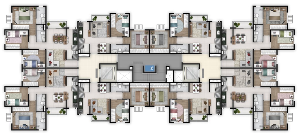 Apartamento, 2 quartos, 42 m² - Foto 16