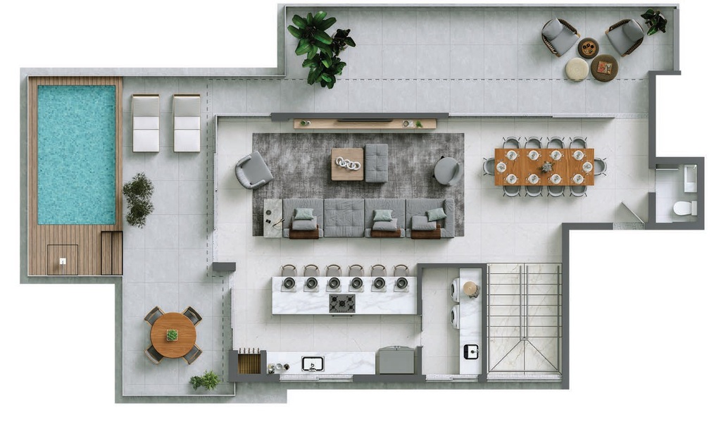 Apartamento, 3 quartos, 134 m² - Foto 55