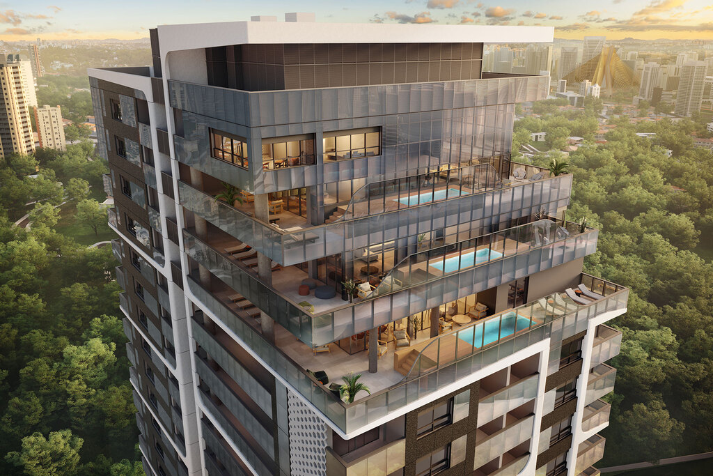 Cobertura à venda em São Paulo, Real Parque, com 4 quartos, 585m² - Renaldo Moura