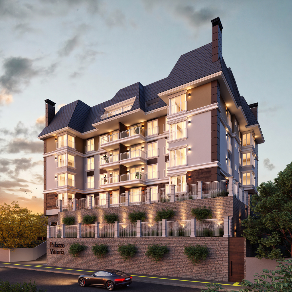 Apartamento à venda com 2 quartos, 67.78m² - Floresta,Gramado