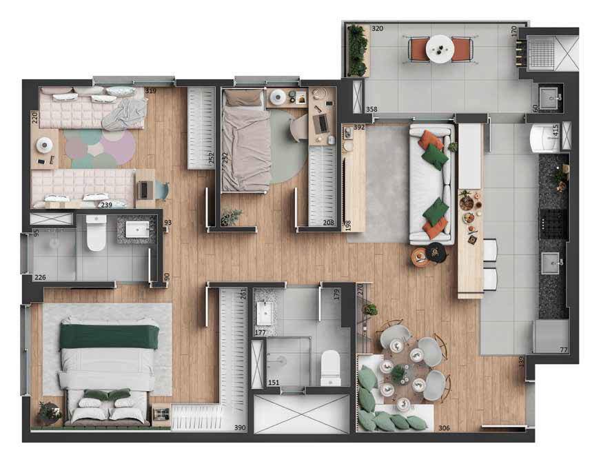 Apartamento à venda com 3 quartos, 66m² - Foto 30