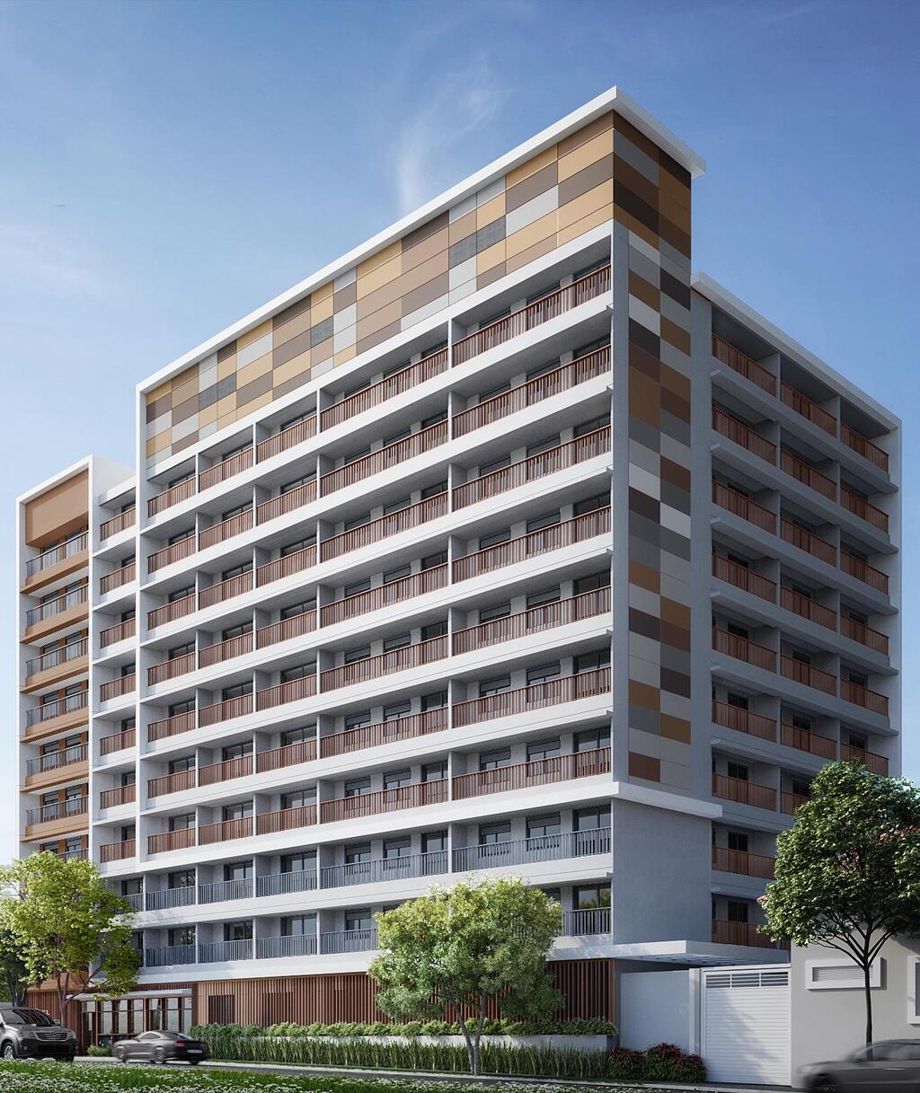 Studio à venda em São Paulo, Vila Clementino, com 1 quarto, 25,46m² - Meu Apartamento