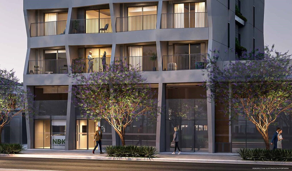 Studio à venda em São Paulo, Moema, com 1 quarto, 26,19m² - Meu Apartamento