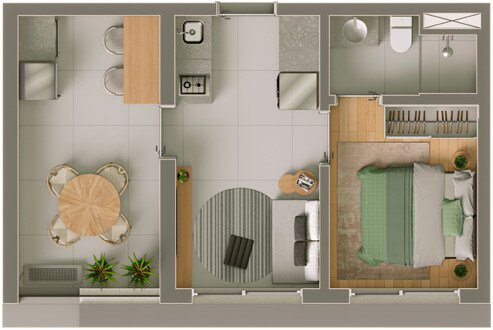 Apartamento à venda com 1 quarto, 40m² - Foto 27