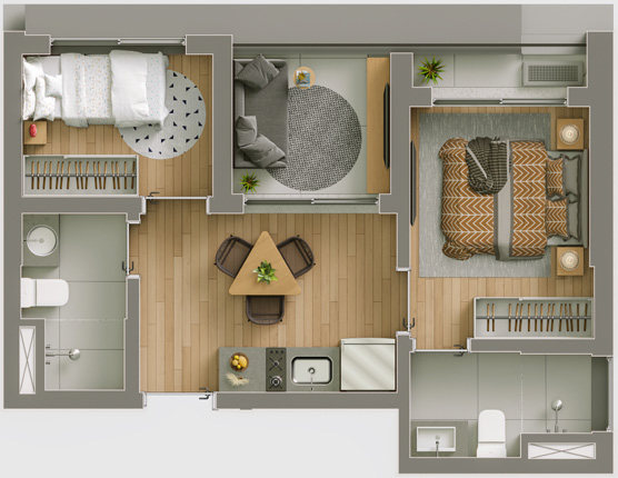 Apartamento à venda com 1 quarto, 40m² - Foto 29