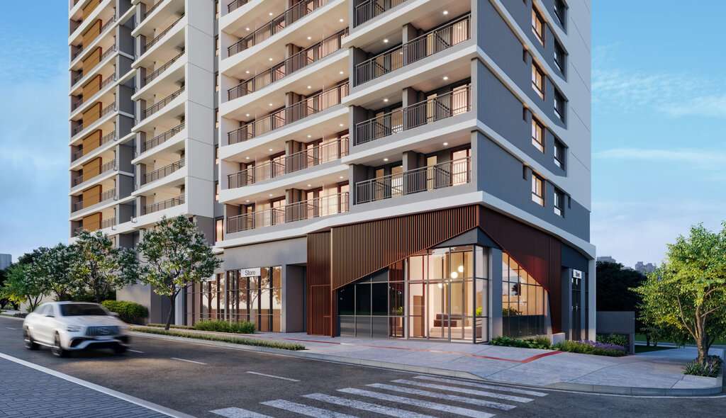 Studio à venda em São Paulo, Chácara Santo Antônio (Zona Sul), com 1 quarto, 24m² - Renaldo Moura