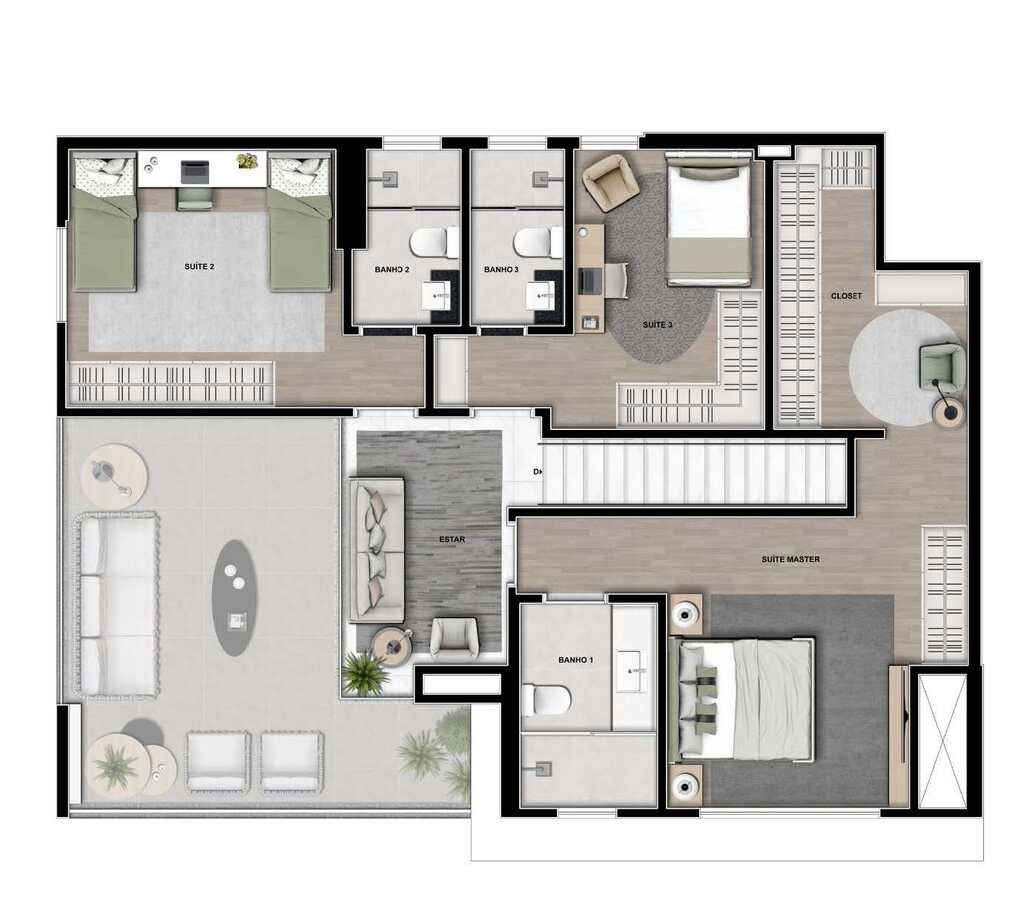 Apartamento, 3 quartos, 119 m² - Foto 30