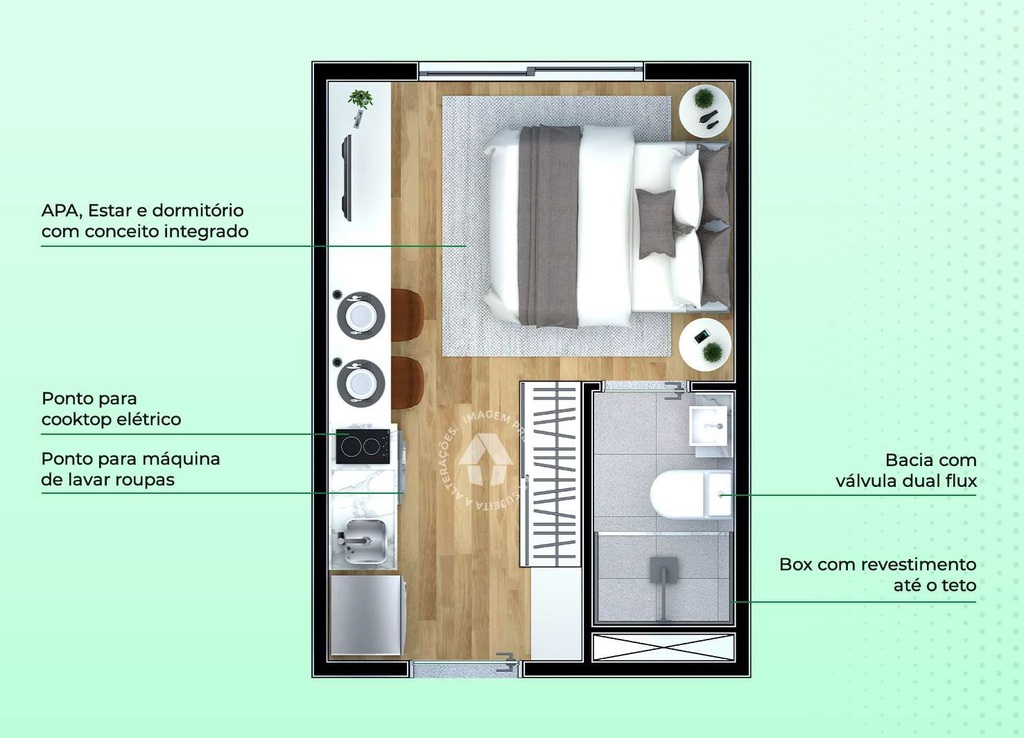 Cobertura à venda com 1 quarto, 98m² - Foto 31