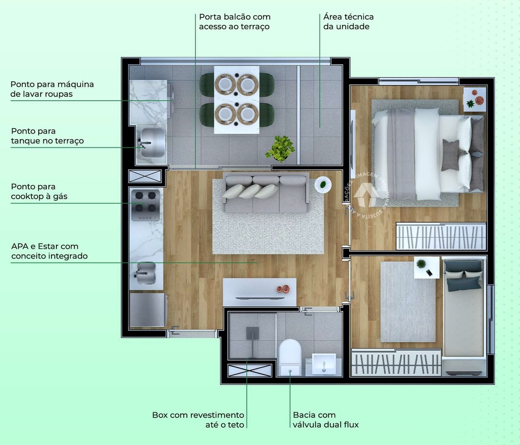 Cobertura à venda com 1 quarto, 98m² - Foto 33